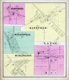 Hampshire, Kaneville, Rutlandville, Burlington, La Fox, Kane County 1871